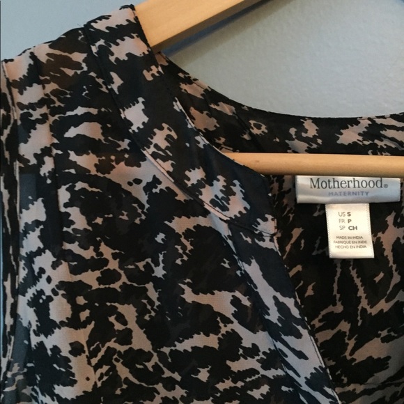 Button up maternity tunic - Picture 2 of 5